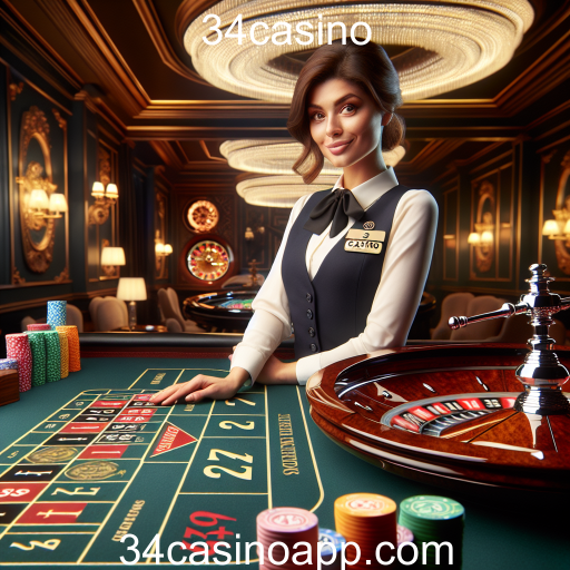 A Emoção da Roleta no 34casino